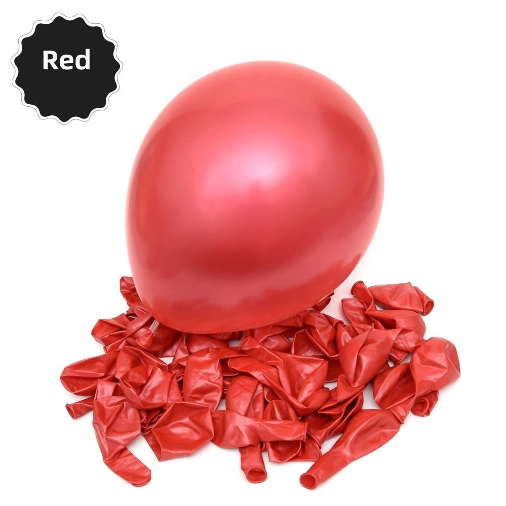 Túi 50 bong bóng nhũ trang trí tiệc size 10''