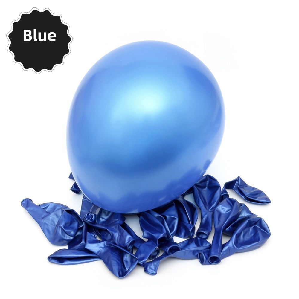 Túi 50 bong bóng nhũ trang trí tiệc size 10''