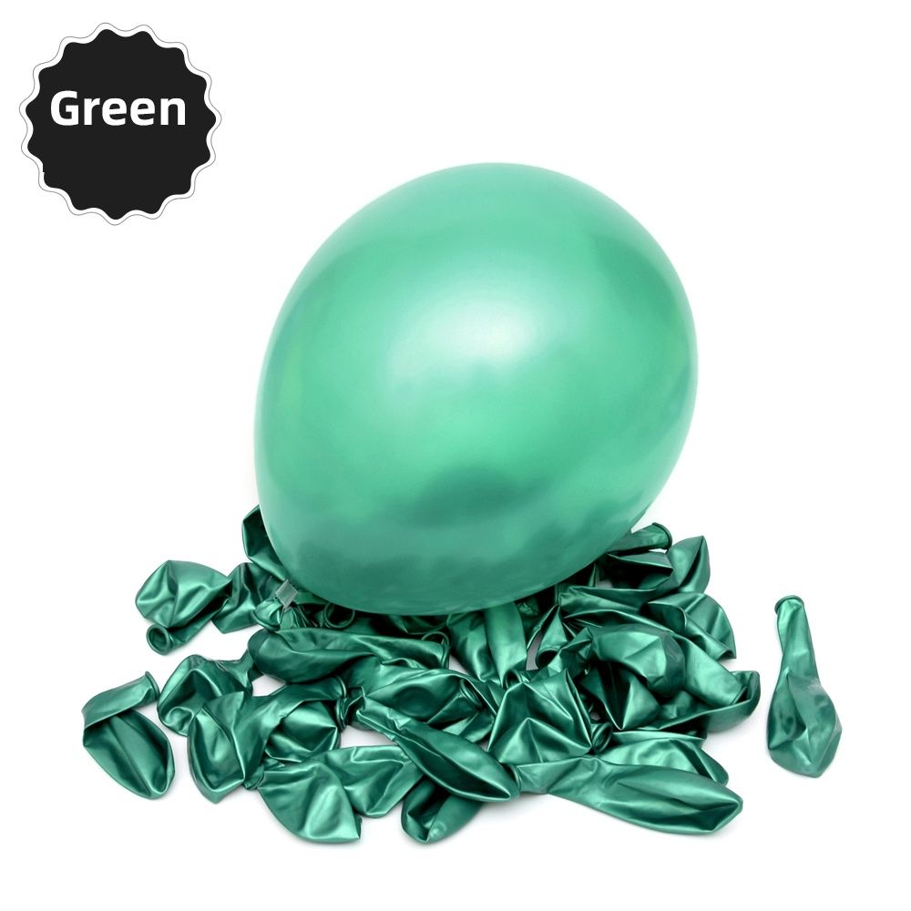 Túi 50 bong bóng nhũ trang trí tiệc size 10''