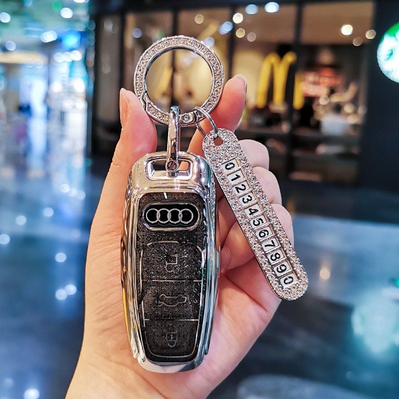 Thích hợp cho vỏ chìa khóa Audi Q3 ,A3 ,xe Q2L, khóa A4 ,vỏ A3L, túi A4L, vỏ A1 mẫu cũ A6L, gấp A7