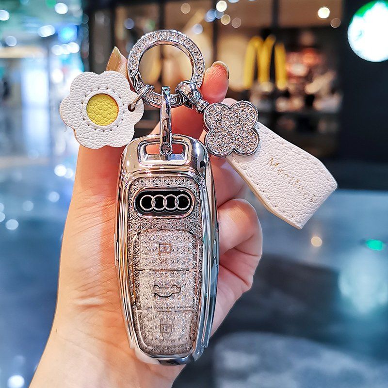 Thích hợp cho vỏ chìa khóa Audi Q3 ,A3 ,xe Q2L, khóa A4 ,vỏ A3L, túi A4L, vỏ A1 mẫu cũ A6L, gấp A7