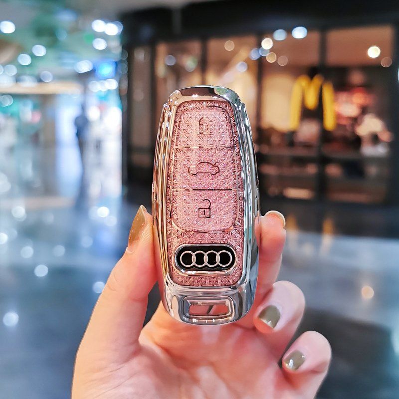 Thích hợp cho vỏ chìa khóa Audi Q3 ,A3 ,xe Q2L, khóa A4 ,vỏ A3L, túi A4L, vỏ A1 mẫu cũ A6L, gấp A7