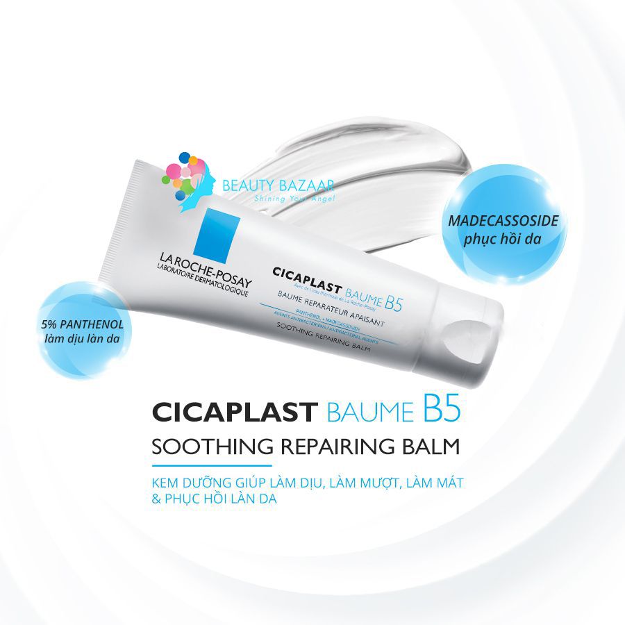 Kem Dưỡng ẩm Phục Hồi Da La Roche-Posay Cicaplast Baume B5 40ml