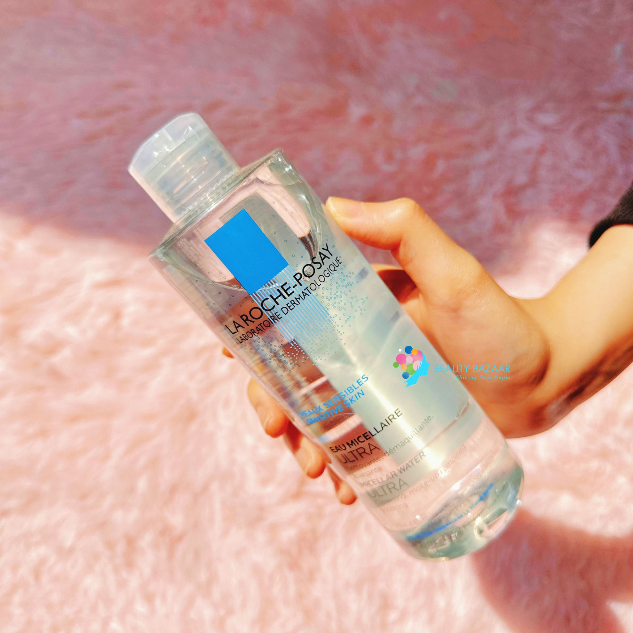 Nước Tẩy Trang Sạch Sâu La Roche-Posay Micellar Water - Peaux Reactive Skin 400ml (Xanh biển)