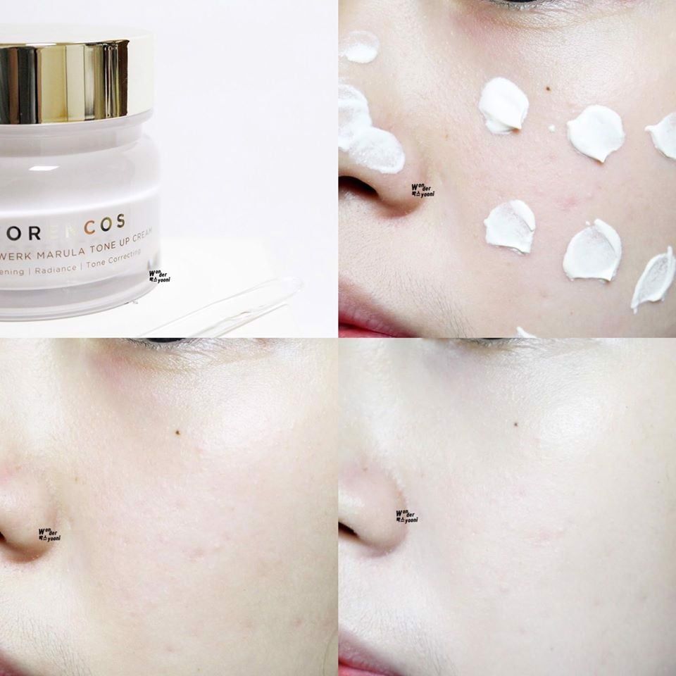 Kem Dưỡng Trắng Da Ban Ngày Forencos Wonderwerk Marula Tone Up Cream (Trắng)