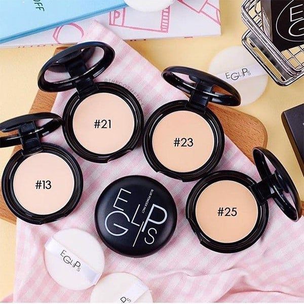 Phấn phủ nén kiềm dầu tốt Eglips Blur Powder Pact
