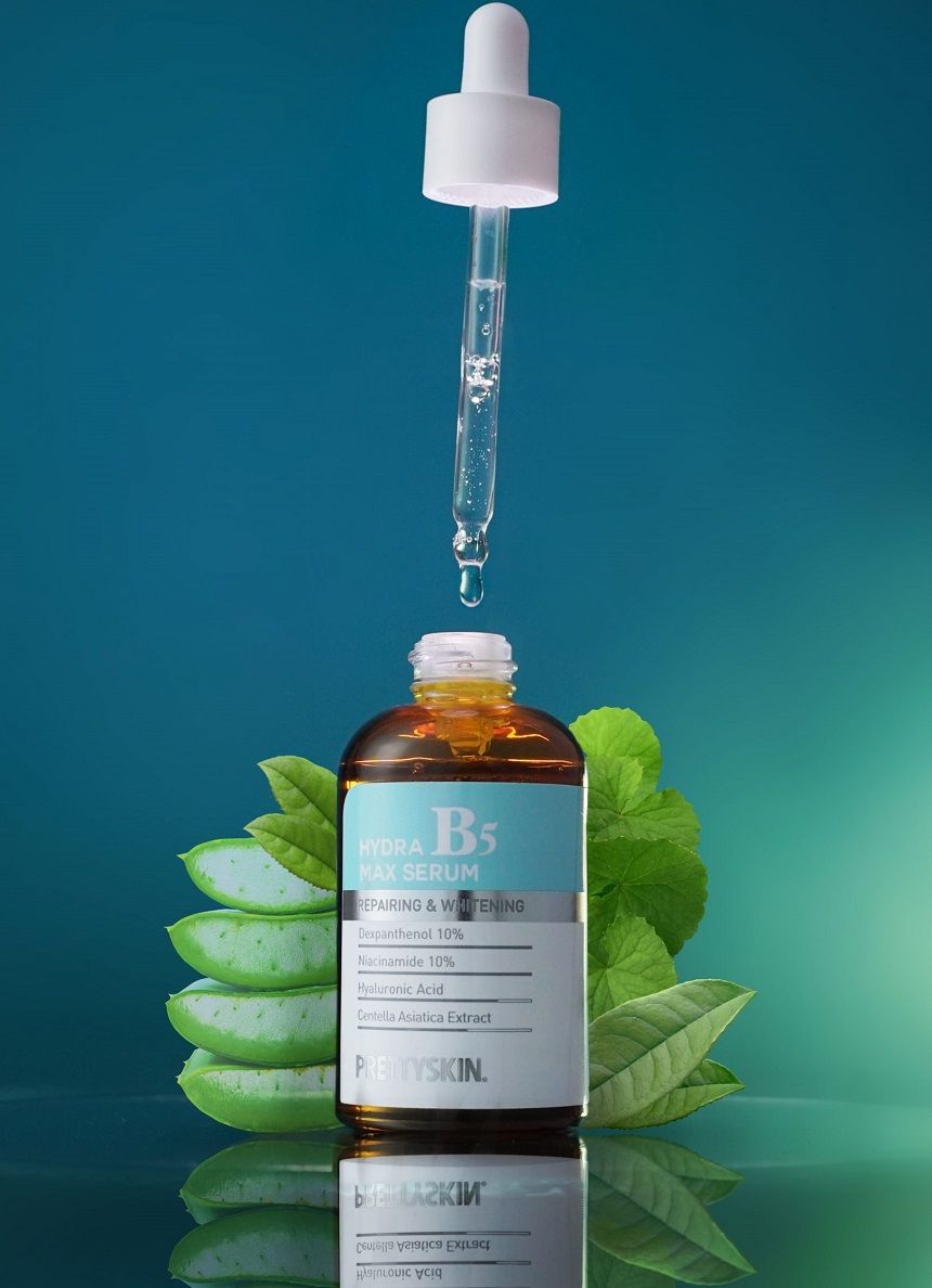 Serum Hydra B5 Max tinh chất B5 dưỡng trắng da, căng bóng - Prettyskin chính hãng Hàn Quốc 50ml