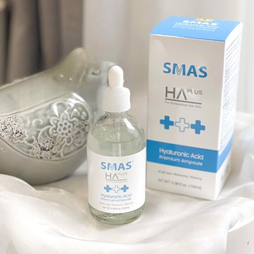 Tinh Chất Cấp Nước Smas Hyaluronic Acid Premium Ampoule 100ml