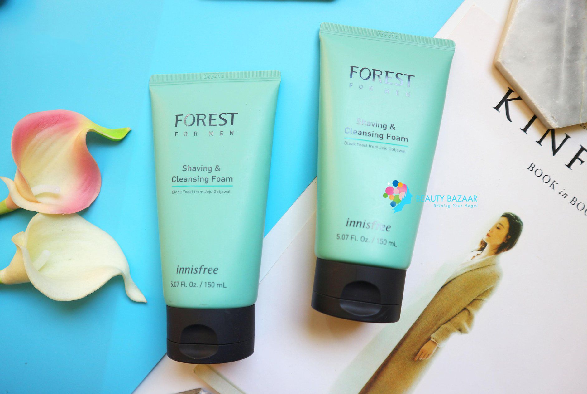 Sữa rửa mặt và cạo râu cho nam Innisfree Forest For Men Shaving & Cleansing Foam 150ml