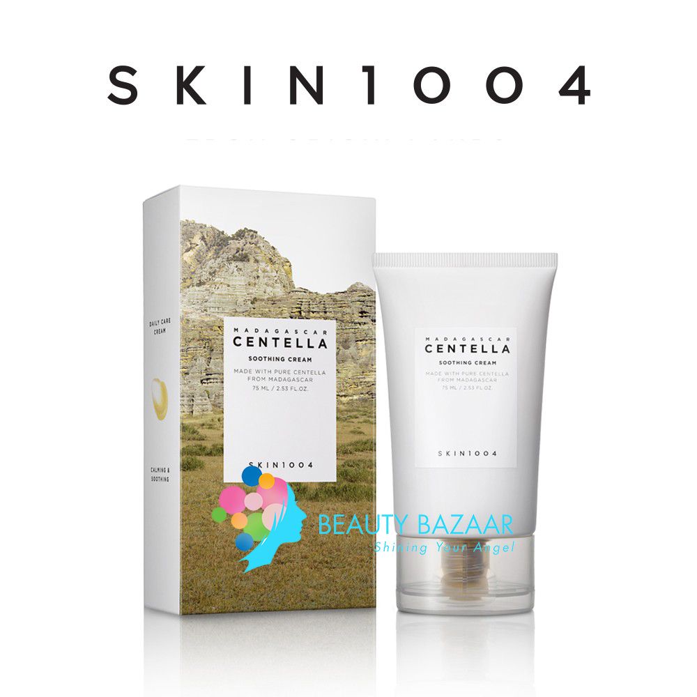 Kem dưỡng cấp ẩm chiết xuất rau má Skin1004 Madagascar Centella Soothing Cream 75ml