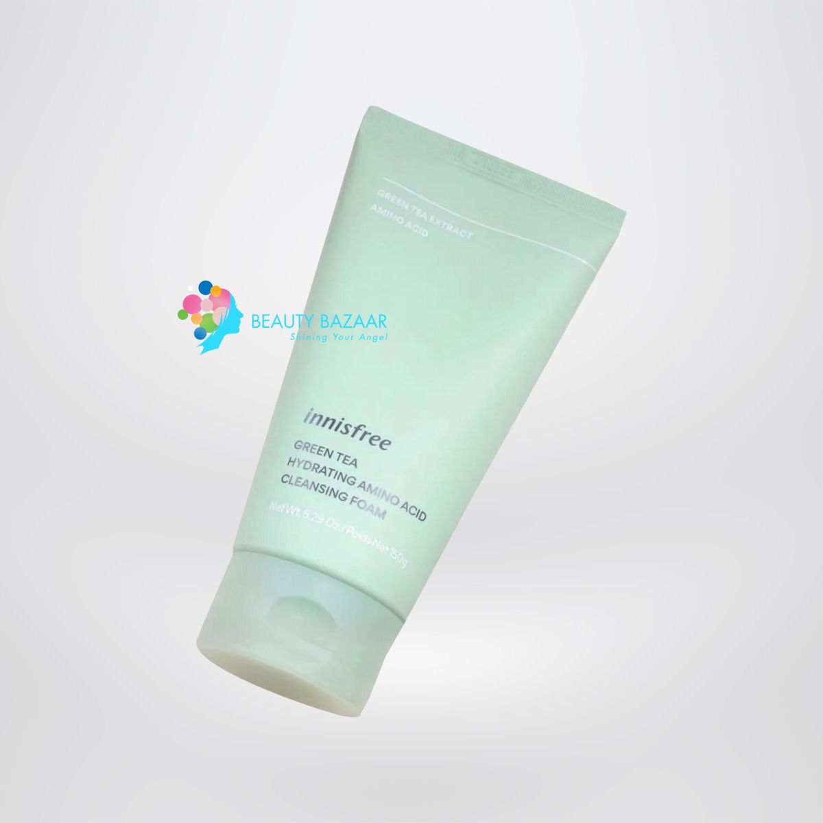 Sữa Rửa Mặt Trà Xanh Sạch Sâu Da Innisfree Green Tea Hydrating Amino Acid Cleansing Foam 150g