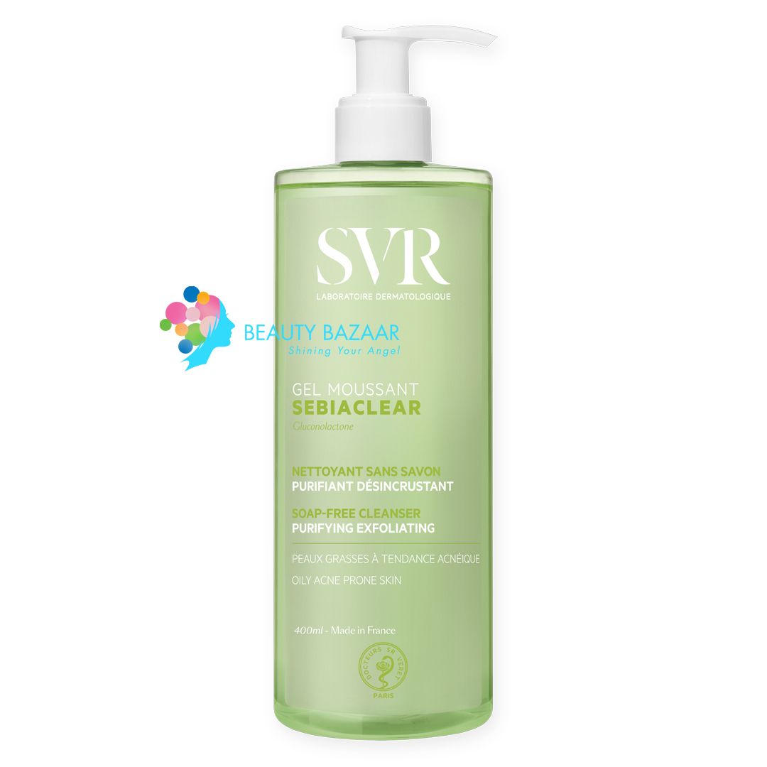 Gel Rửa Mặt Dành Cho Da Dầu SVR Sebiaclear Gel Moussant