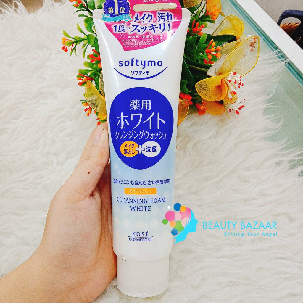 Sữa Rửa Mặt Tẩy Trang Dịu Nhẹ Kose Softymo Cleansing Foam 190g