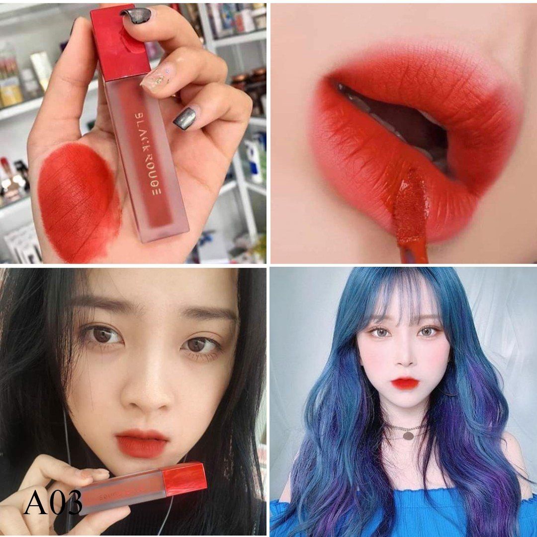 Son Kem Siêu Lì Black Rouge Air Fit Velvet Tint Ver 1
