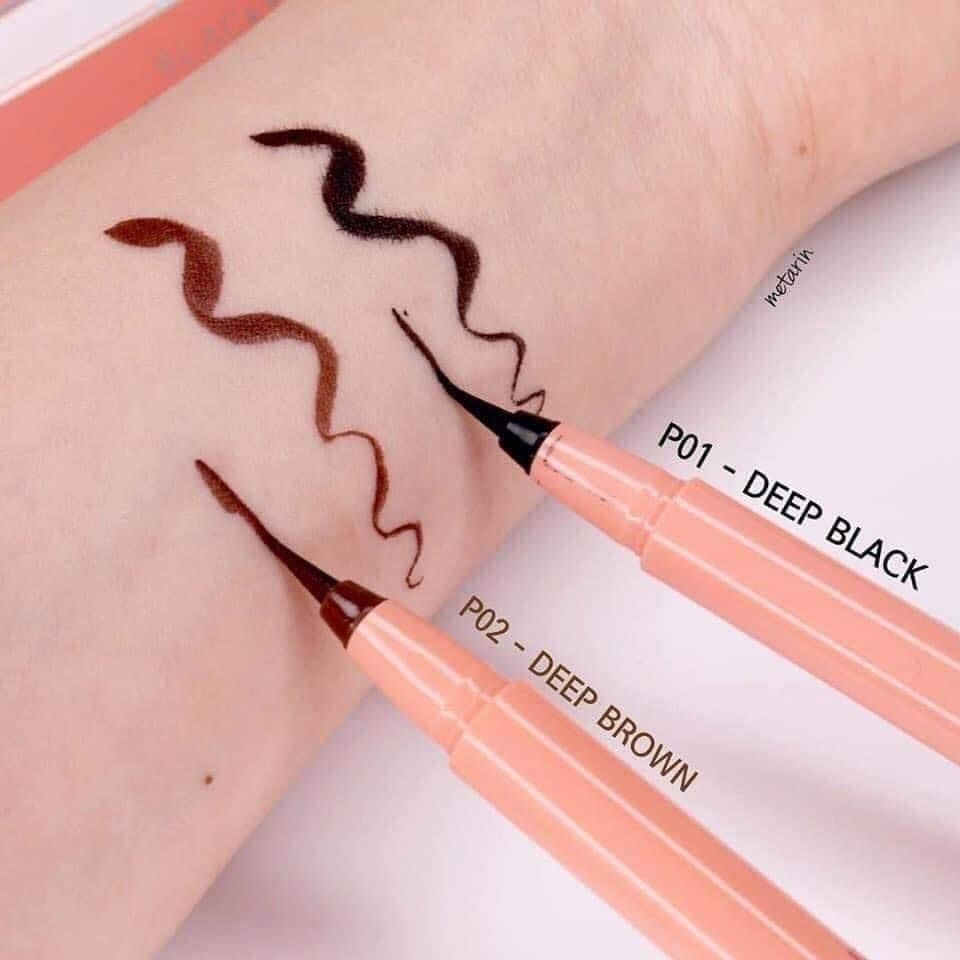 (Mẫu mới 2022) Kẻ Mắt Nước Chống Trôi Black Rouge Power Proof Pen Liner