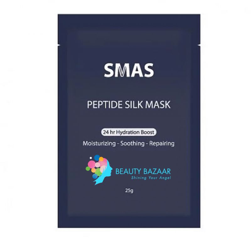 Mặt Nạ Phục Hồi Dưỡng ẩm Da SMAS Peptide Silk Mask 24hr Hydration Boost 25g