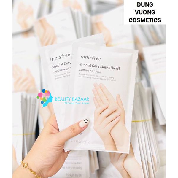 Mặt Nạ Dưỡng Da Tay Mềm Mịn Innisfree Special Care Mask Hand 20ml