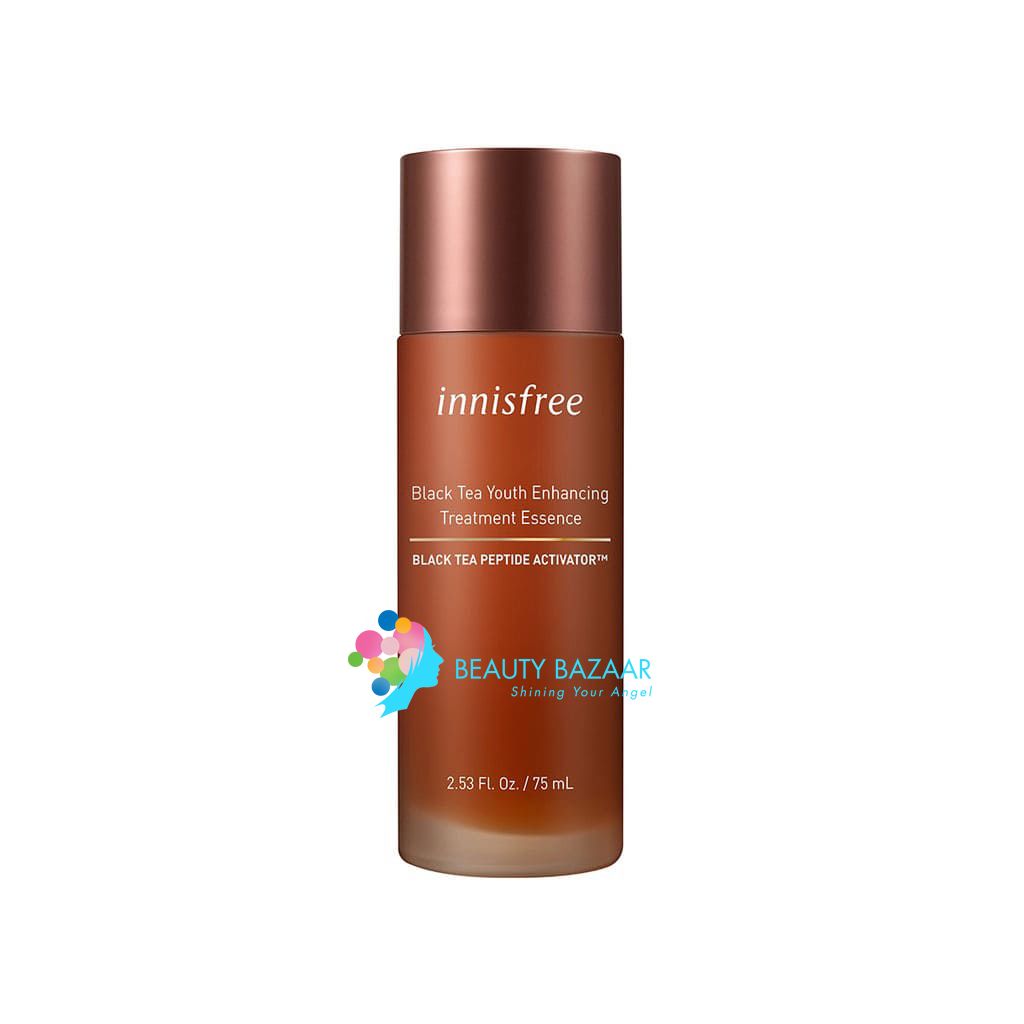 Nước dưỡng cân bằng da Innisfree Black Tea Youth Enhancing Treatment Essence 75ml