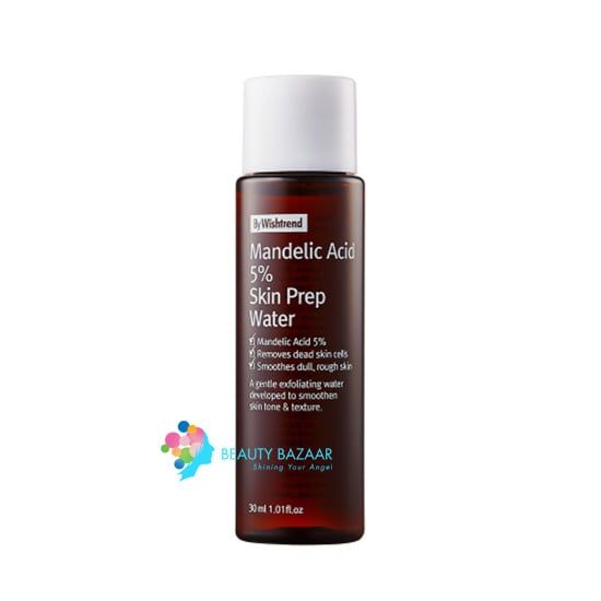 Dung Dịch Tẩy Tế Bào Chết Hóa Học Cho Da Mụn By Wishtrend Mandelic Acid 5% Skin Prep Water 120ml