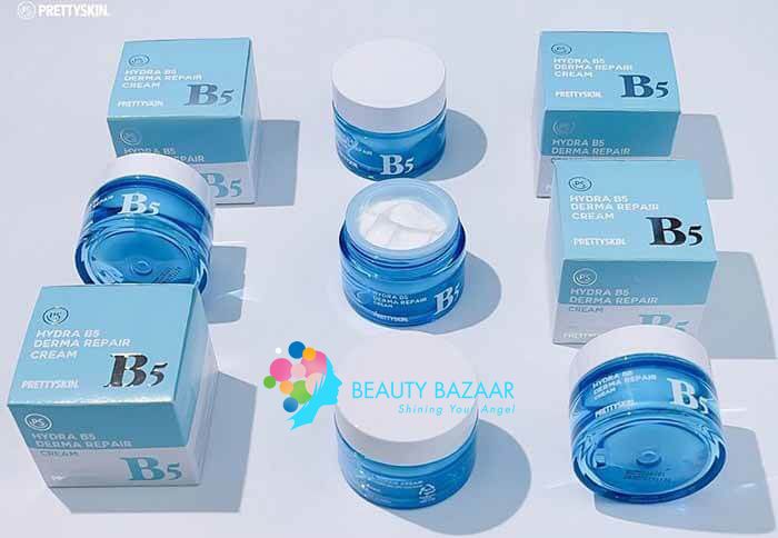 Kem Dưỡng Phục Hồi, Trắng Sáng Da PrettySkin Hydra B5 Derma Repair Cream 52ml