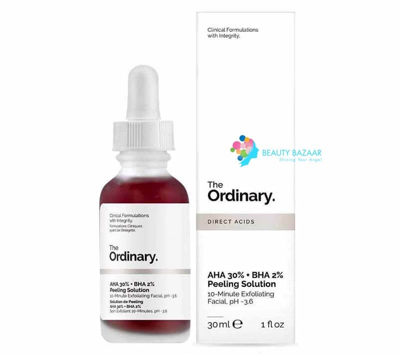 Tinh Chất Tẩy Da Chết Hóa Học The Ordinary AHA 30% + BHA 2% Peeling Solution 30ml