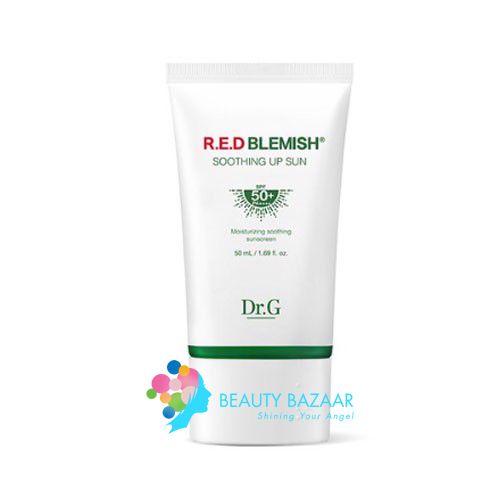 Kem Chống Nắng Phổ Rộng Cho Da Nhạy Cảm Dr.G R.E.D Blemish Soothing Up Sun SPF 50+ PA++++ 50ml