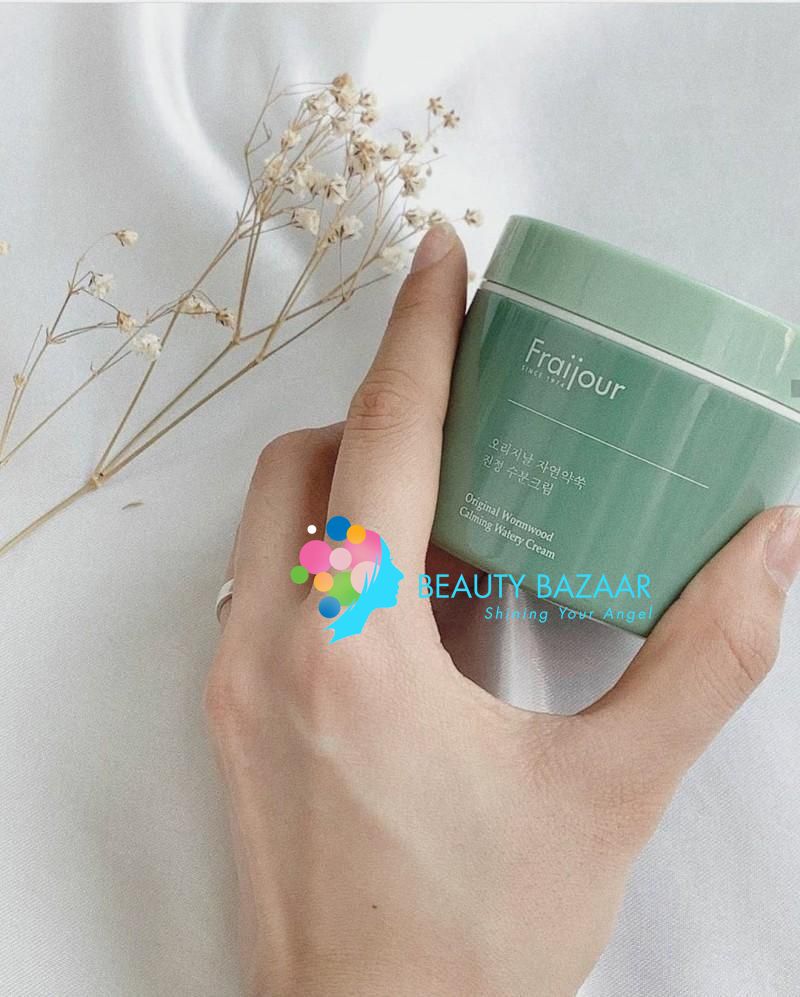 Kem dưỡng thảo mộc Fraijour Original Herb Wormwood Calming Watery Cream 100ml