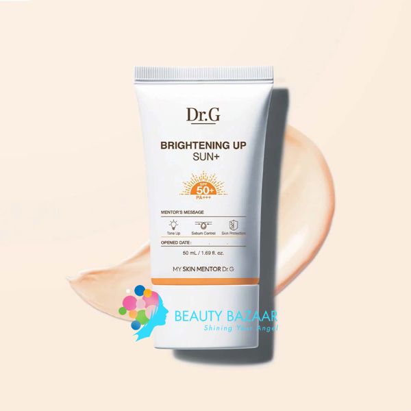 Kem Chống Nắng Dưỡng Sáng Nâng Tone Da Dr.G Brightening Up Sun+ SPF50+ PA+++ 50ML (Cam)