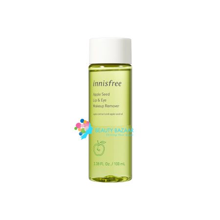 Tẩy trang mắt môi chiết xuất hạt táo xanh Innisfree Apple Seed Lip & Eye Makeup Remover 100ml