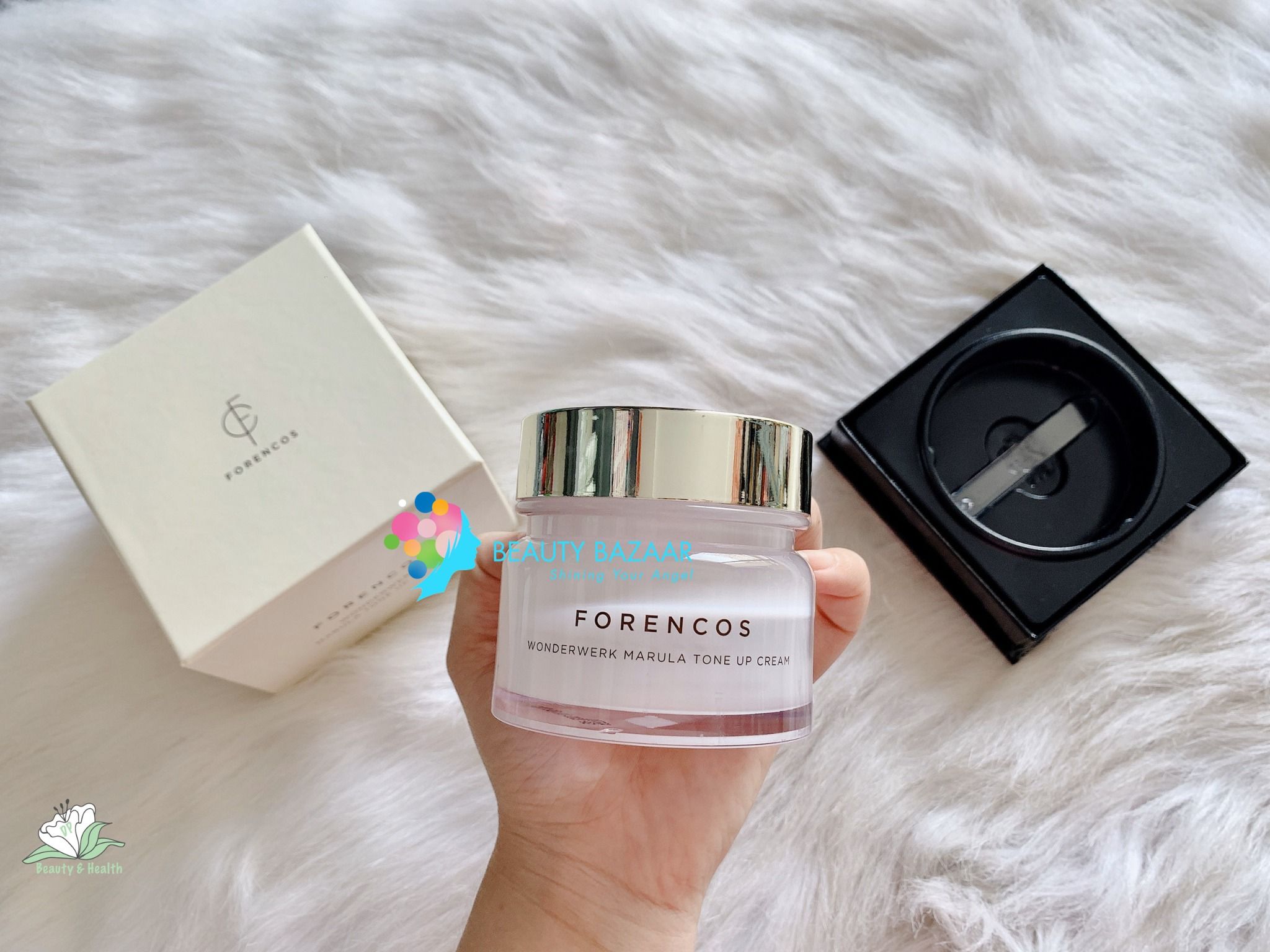 Kem Dưỡng Trắng Da Ban Ngày Forencos Wonderwerk Marula Tone Up Cream (Trắng)