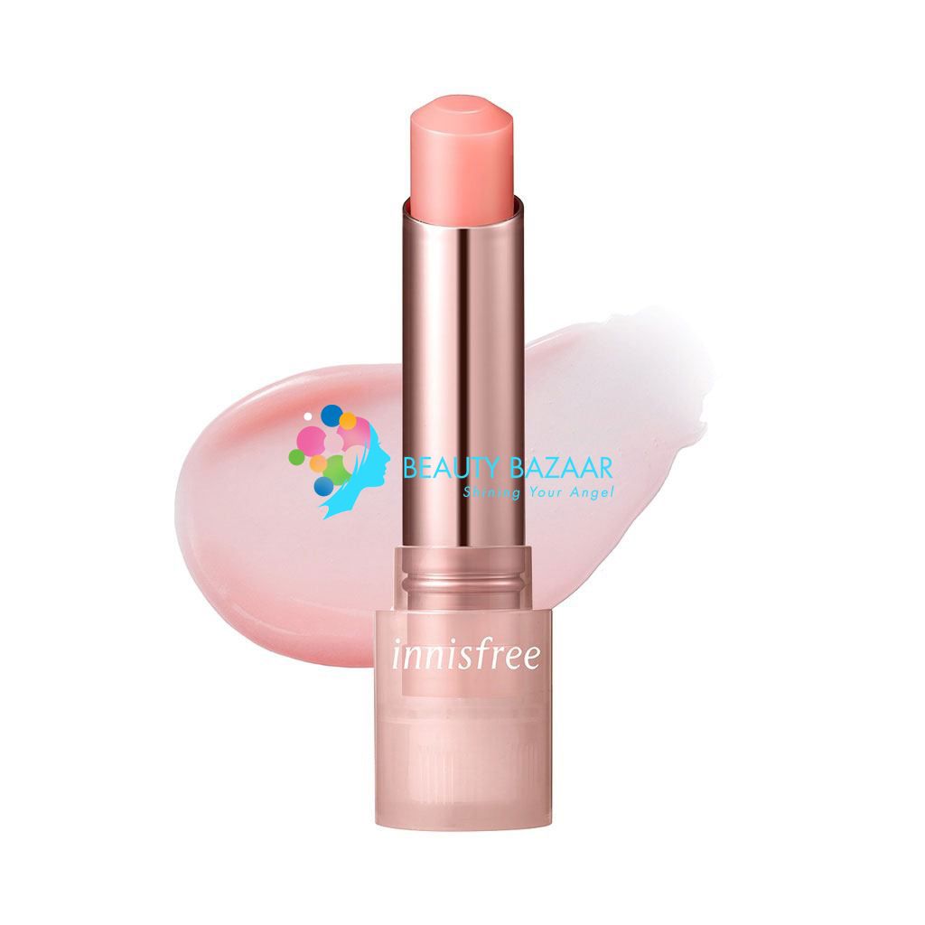 Son Dưỡng Có Màu Làm Mềm Môi Innisfree Dewy Tint Lip Balm 3.2g