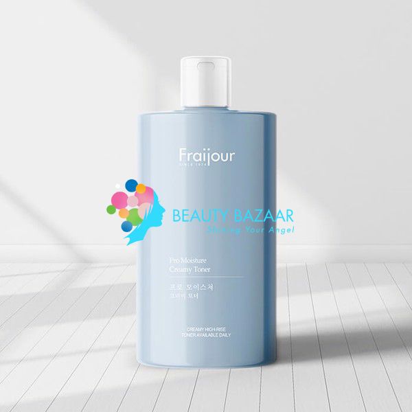 Nước hoa hồng dạng sữa Fraijour Pro Moisture Creamy Toner 500ml