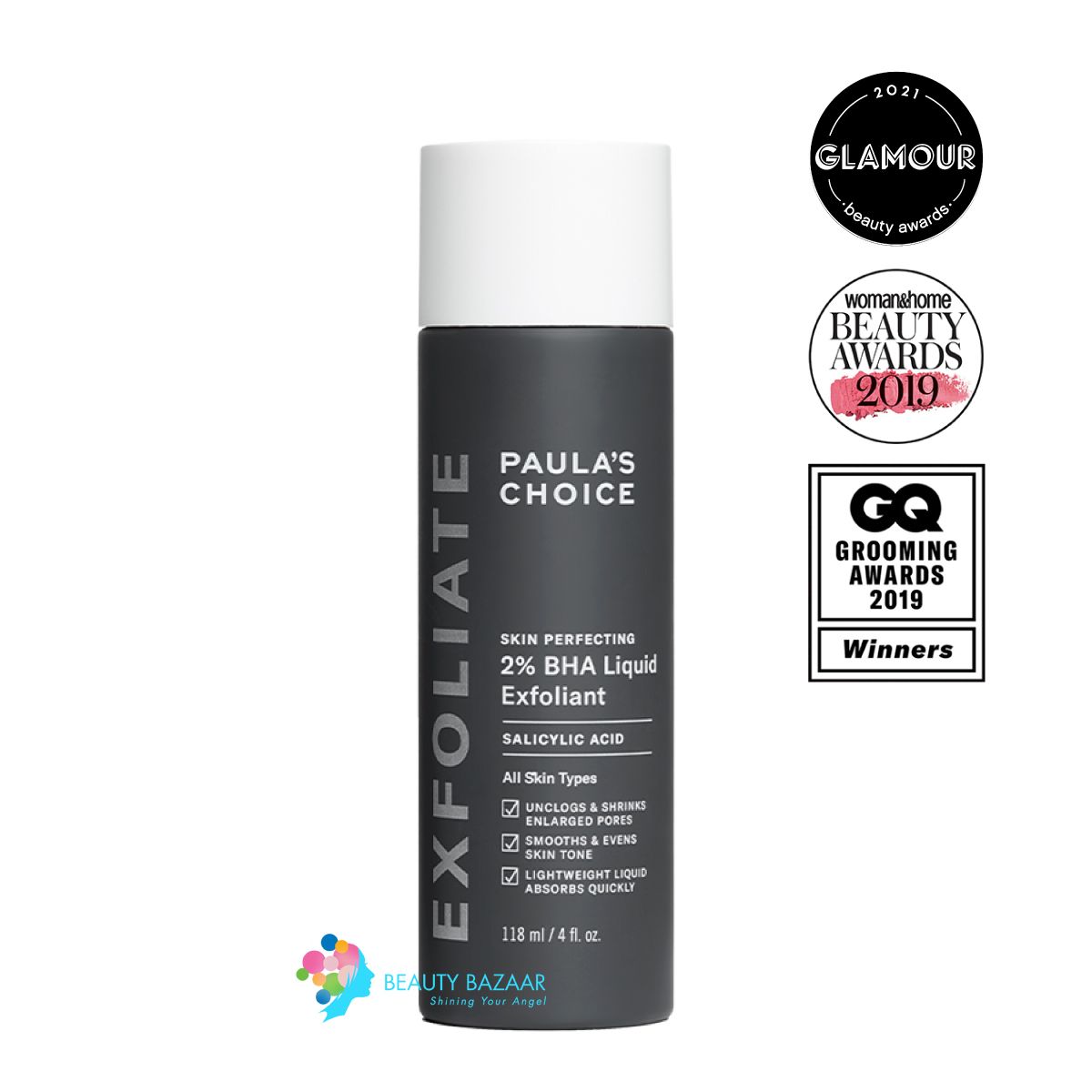 Tinh chất tẩy tế bào chết Paula’s Choice Skin Perfecting 2% BHA Liquid Exfoliant 118ml