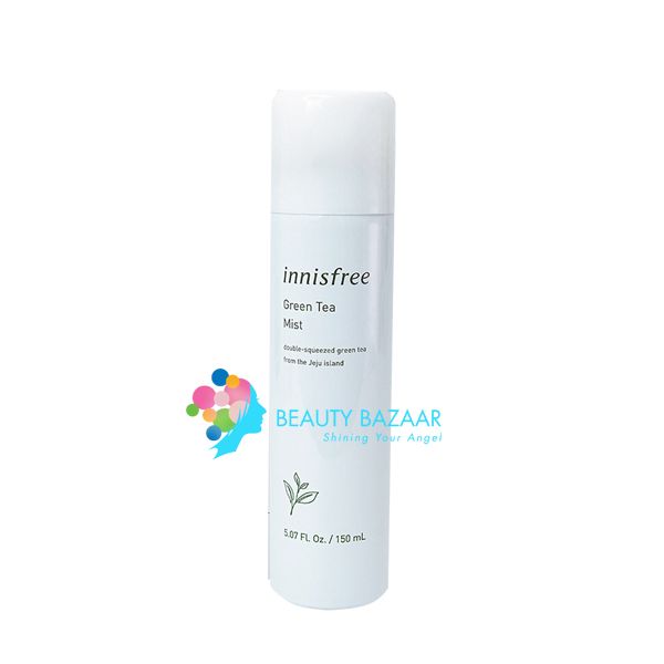 (Mẫu Mới) Xịt Khoáng Dưỡng ẩm Trà Xanh Innisfree Green Tea Mist