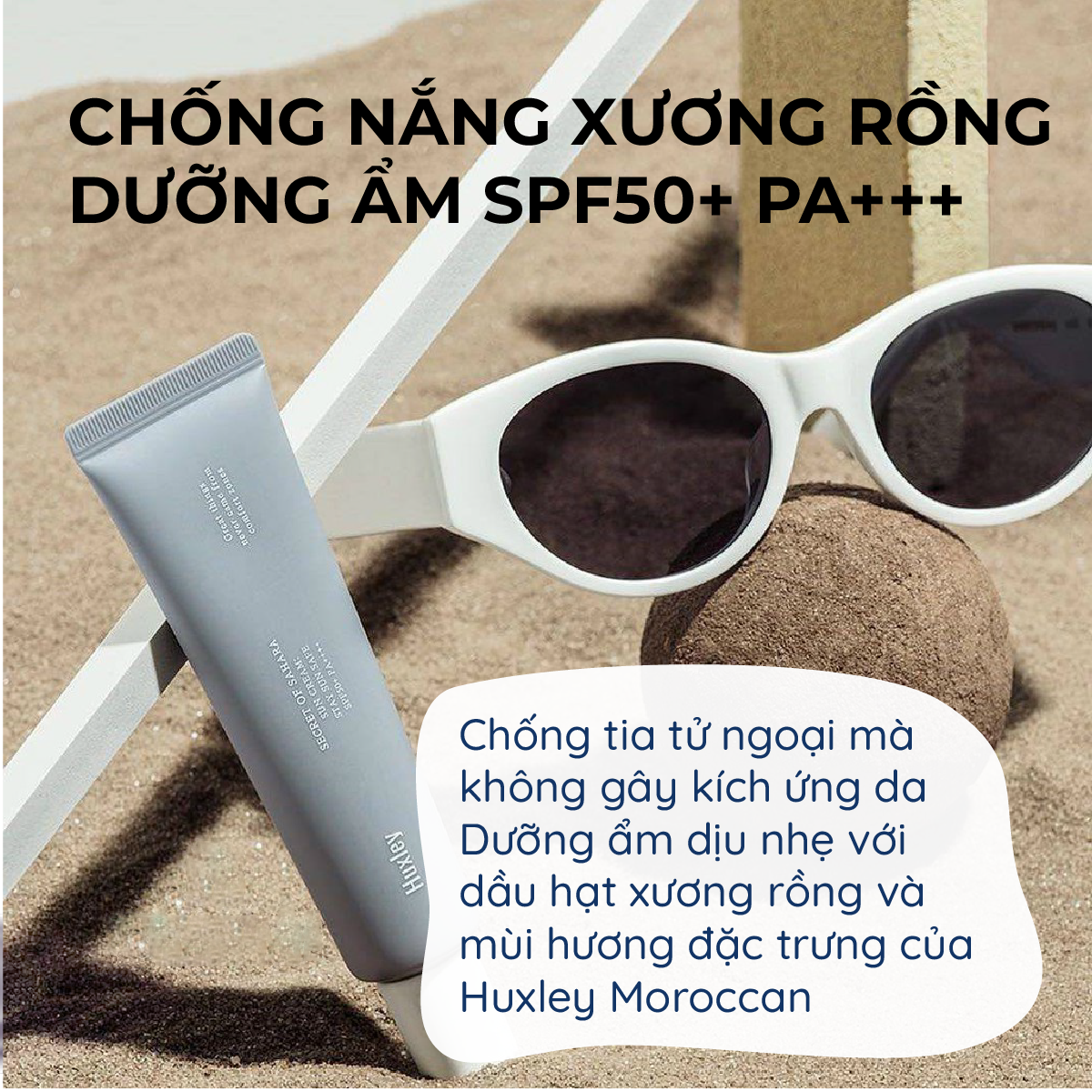 Combo Kem Chống Nắng Dưỡng Ẩm & Nâng Tông Stay Sun Safe SPF50+ PA+++ - HLCB1