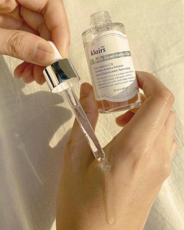 Tinh chất dưỡng sáng da, mờ thâm nám Klairs Freshly Juiced Vitamin Drop 35ml
