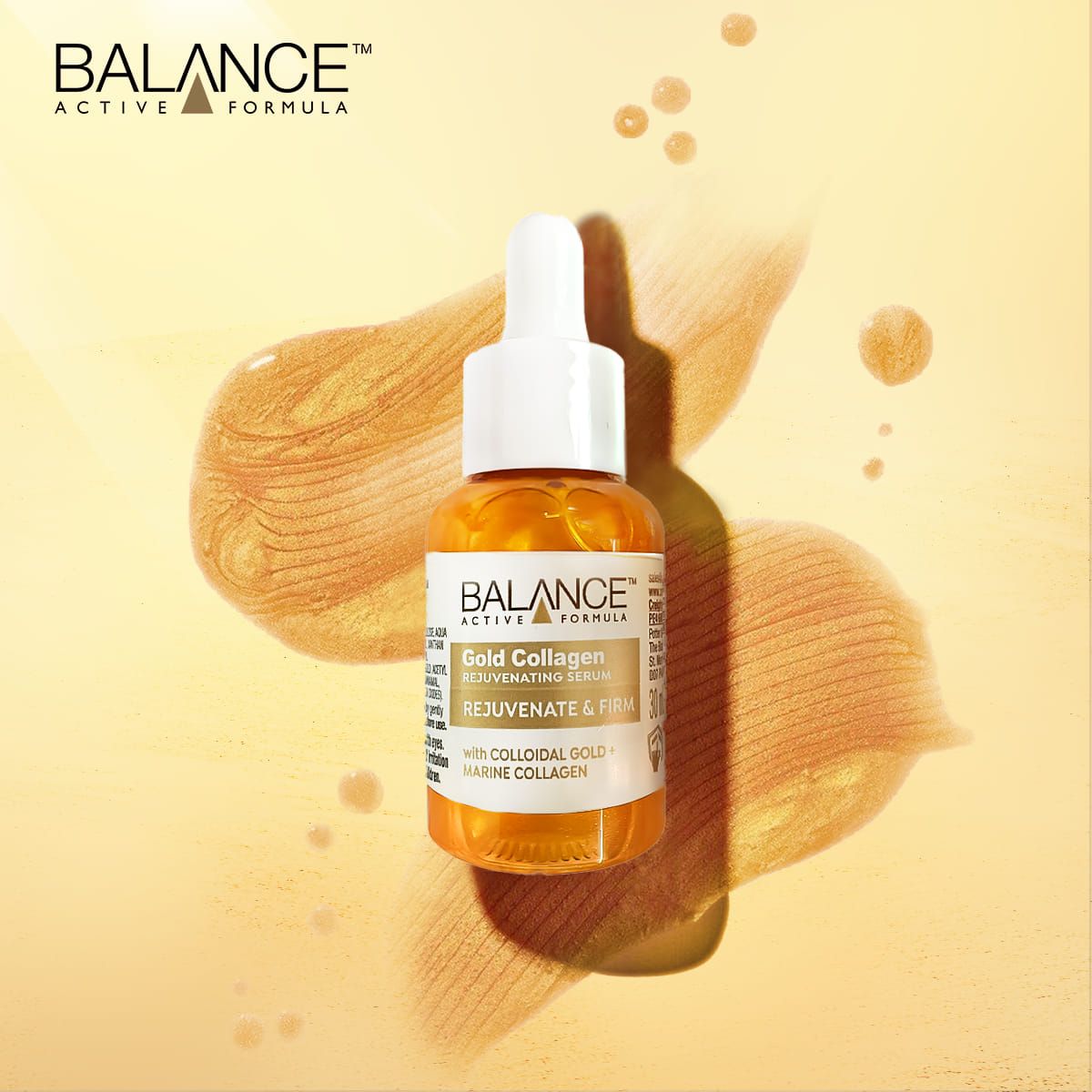 TINH CHẤT CHỐNG LÃO HÓA BALANCE GOLD + MARINE COLLAGEN REJUVENATING SERUM