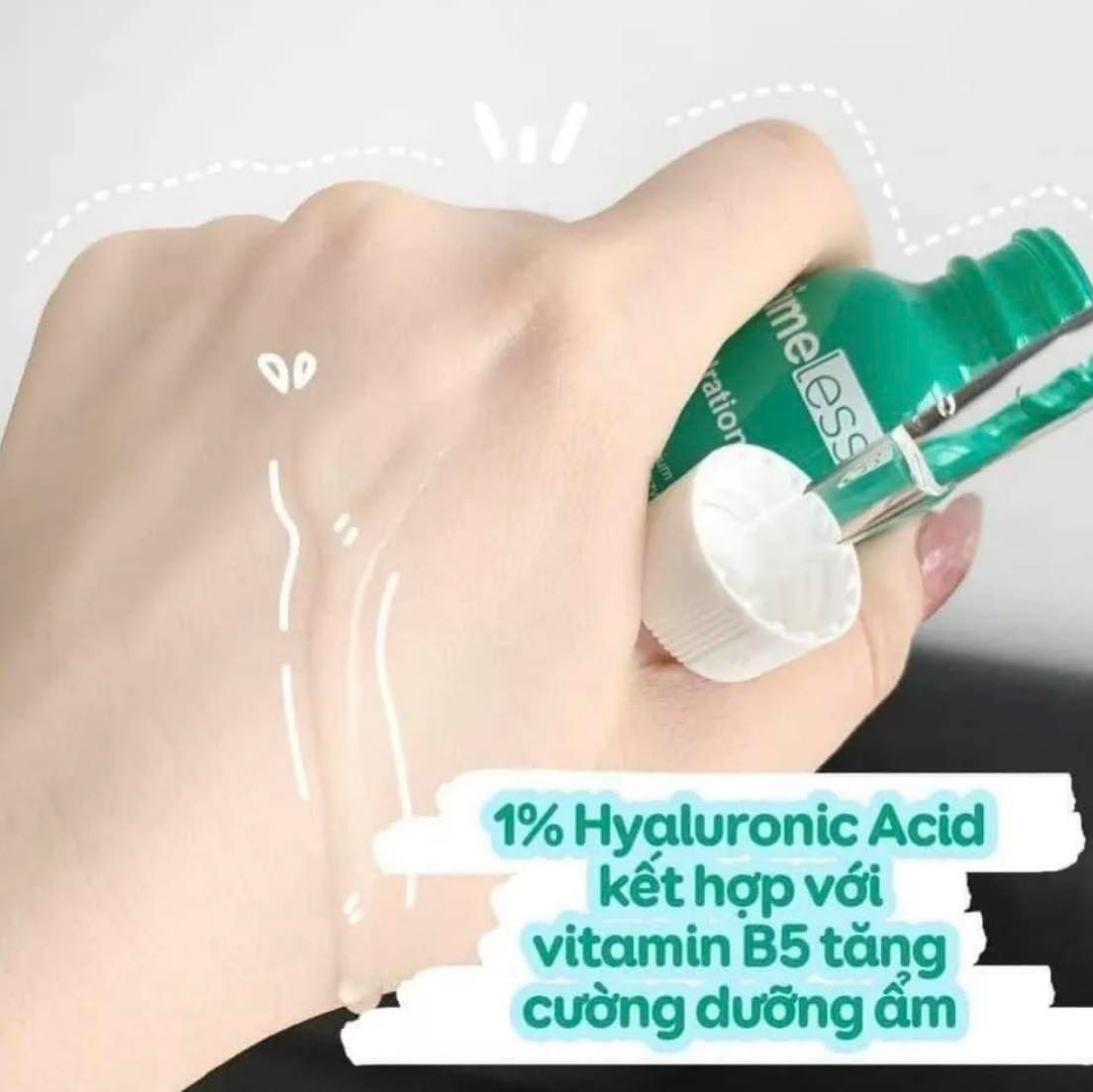 Tinh Chất Làm Dịu Phục Hồi Da Timeless Vitamin B5 + Hyaluronic Acid 30ml