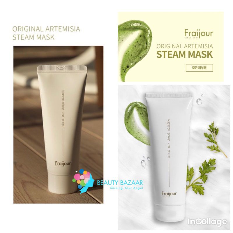Mặt Nạ Ngải Cứu Thải độc Sáng Da Fraijour Original Artemisia Steam Mask 50g