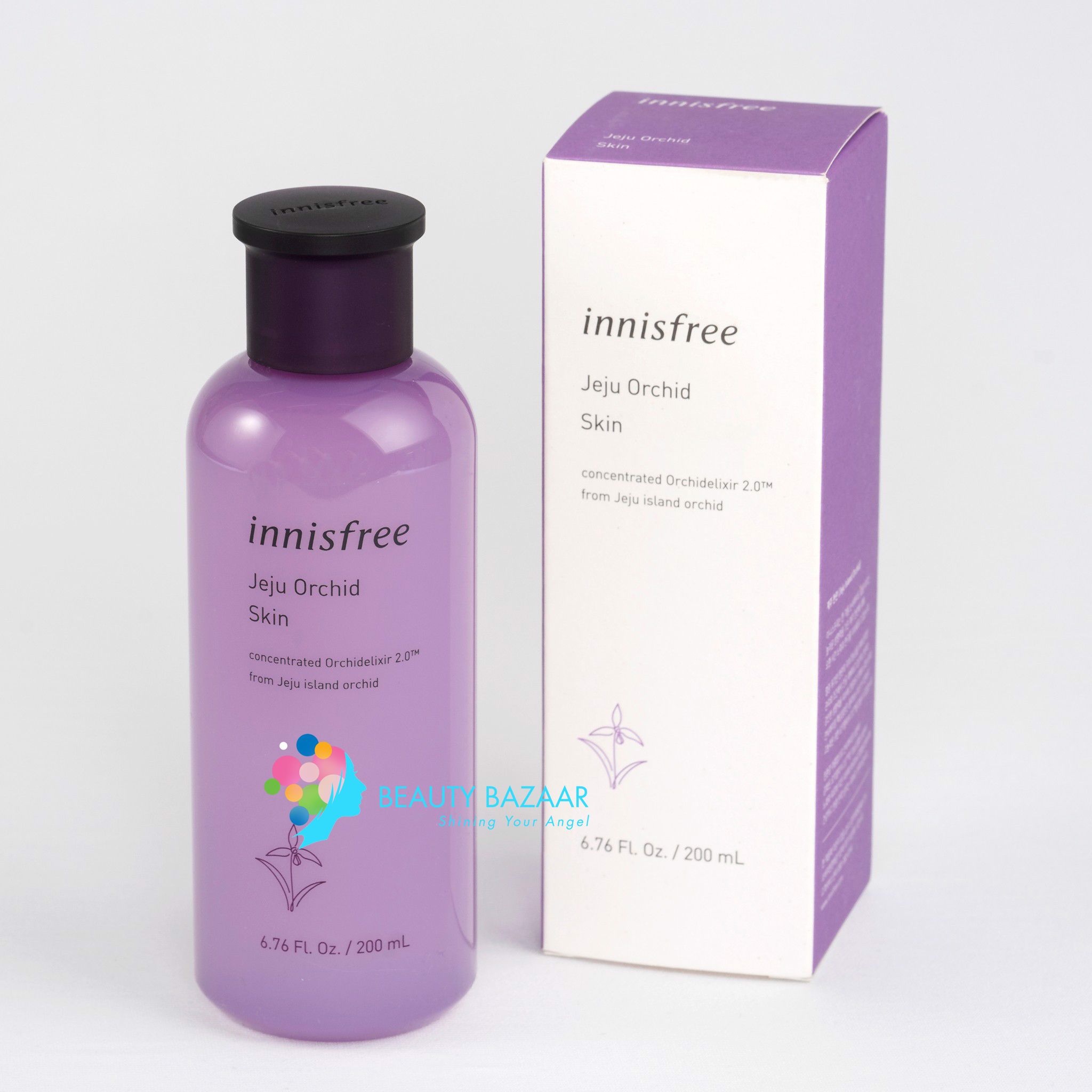 Nước hoa hồng chống lão hóa Innisfree Jeju Orchid Skin 200ml