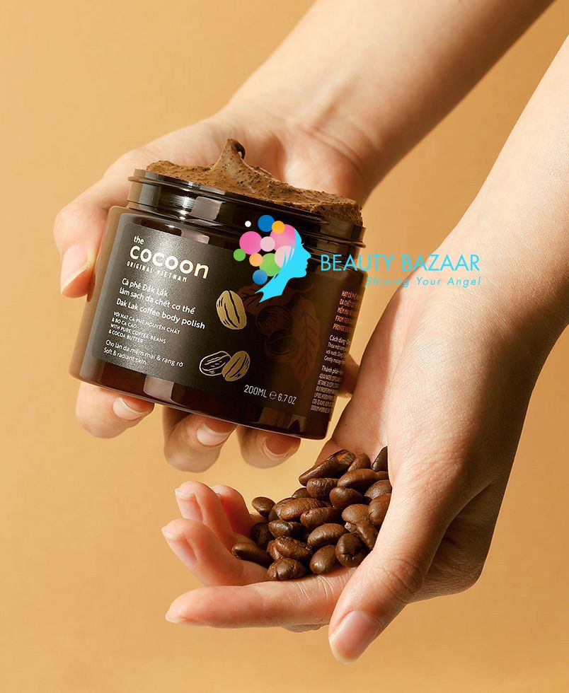 Tẩy Tế Bào Chết Toàn Thân Cocoon Dak Lak Coffee Body Polish
