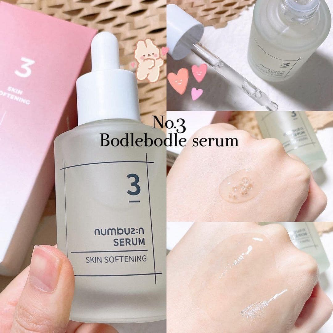 Tinh Chất Thu Nhỏ Lỗ Chân Lông, Tái Tạo Da Mềm Mịn Numbuzin No.3 Skin Softening Serum 50ml