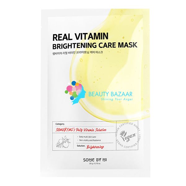 Mặt Nạ giấy Dưỡng Da Cấp ẩm Some By Mi Real Care Mask 20g