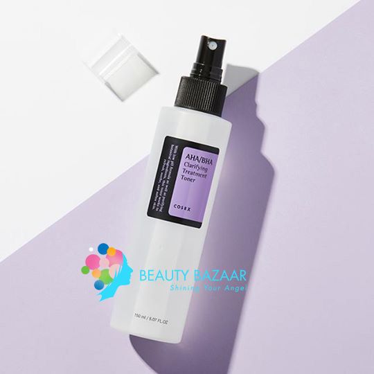 Nước Hoa Hồng Hỗ Trợ Giảm Mụn Cosrx AHA/BHA Clarifying Treatment Toner