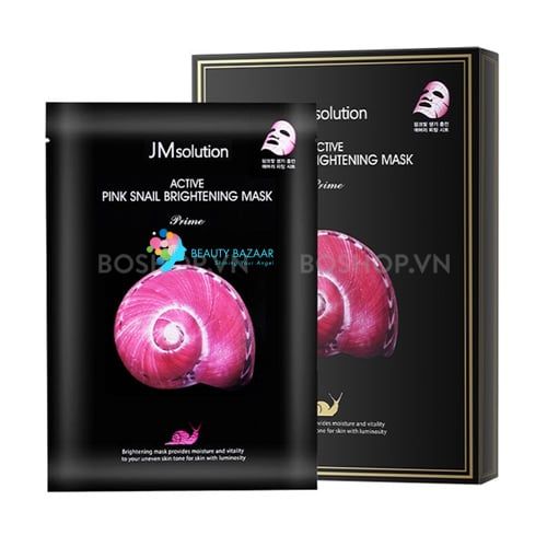 Mặt Nạ Giấy Cấp ẩm, Dưỡng Trắng Da JM Solution Active Mask 30ml