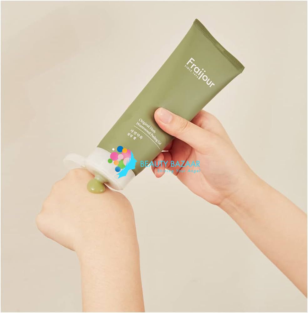 Gel tẩy tế bào chết thảo mộc Fraijour Original Herb Wormwood Peeling Gel 150ml