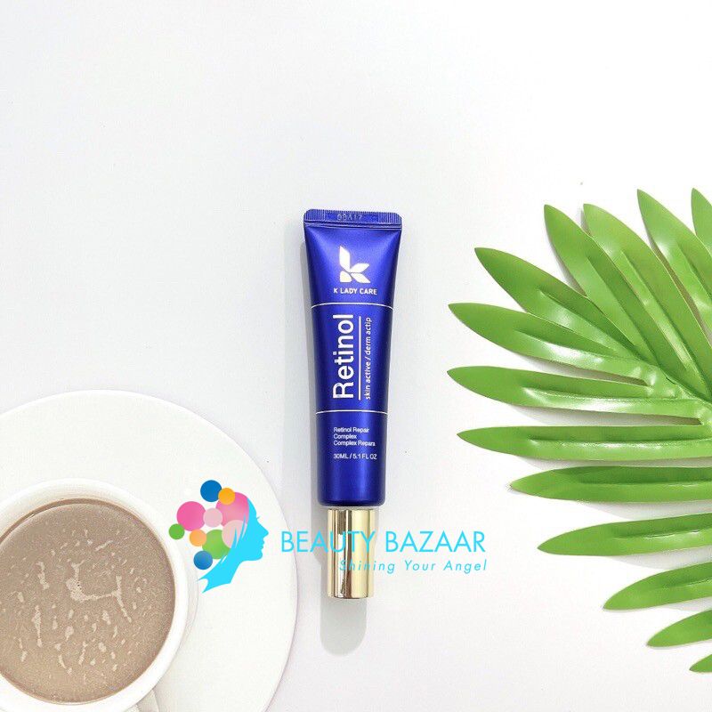 Kem Dưỡng K Lady Care 0.05% Retinol Premium Retinol Elastin Cream 30ml