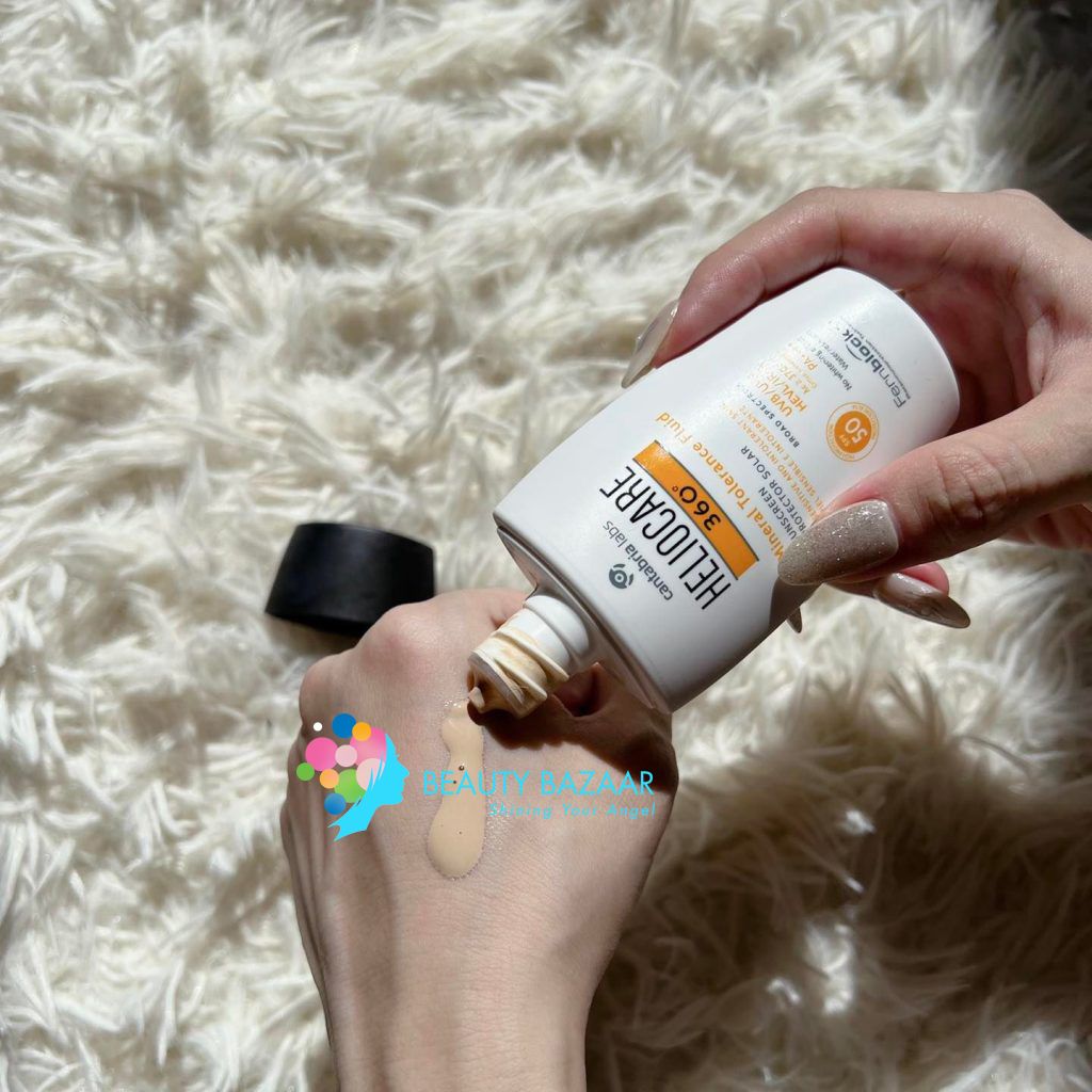 Kem Chống Nắng Dành cho Da Nhạy Cảm Heliocare 360 Mineral Tolerance Fluid SPF 50 PA++++ 50ml