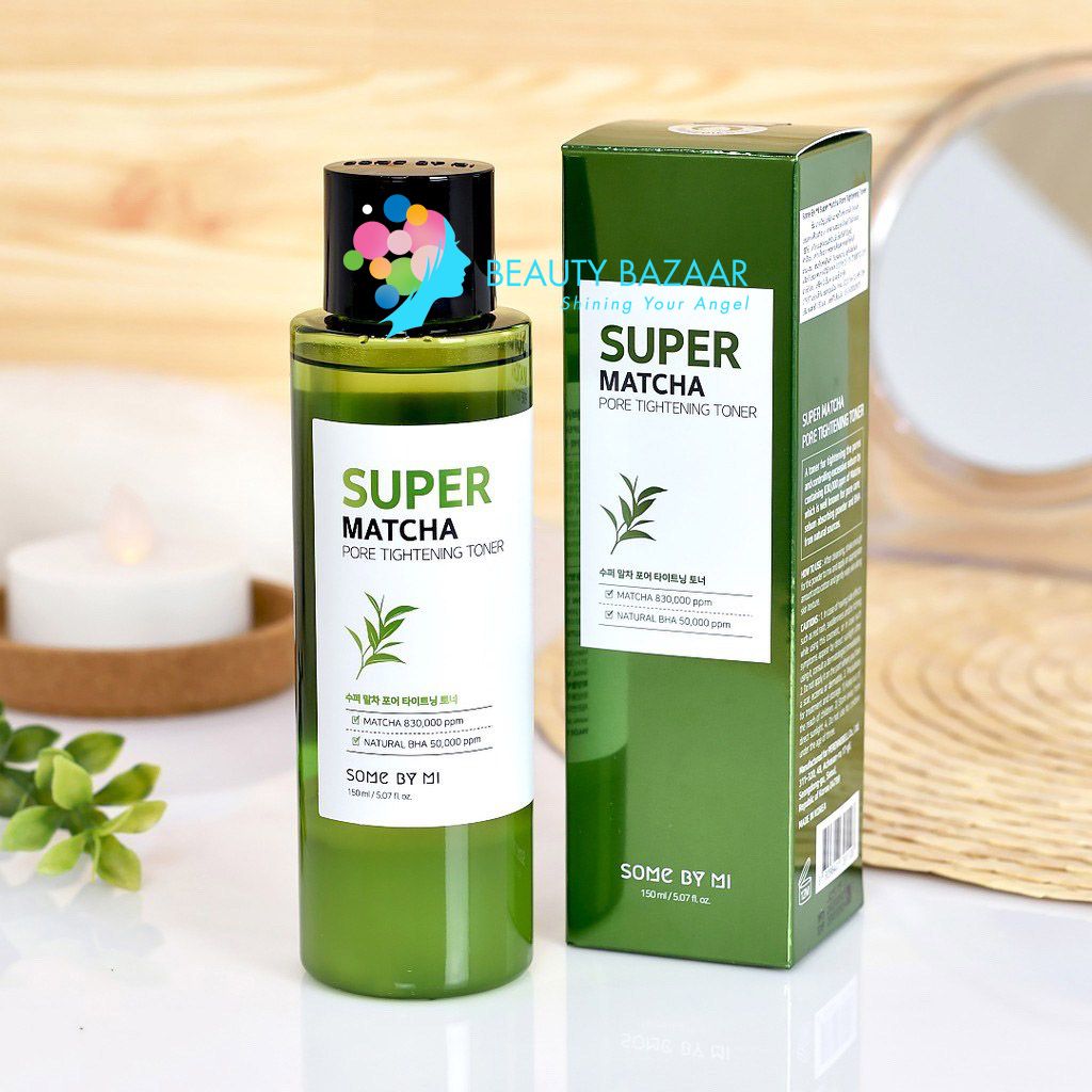 Nước hoa hồng Some By Mi Super Matcha Pore Tightening Toner 150ml