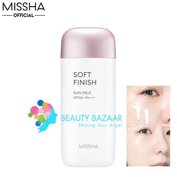 Kem Chống Nắng Missha All Around Safe Block Soft Finish Sun Milk 70ml